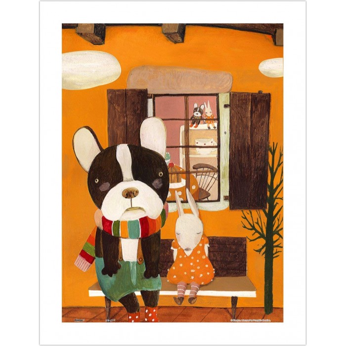 Pintoo-H1709 Plastic Puzzle - Nan Jun - Side by Side
