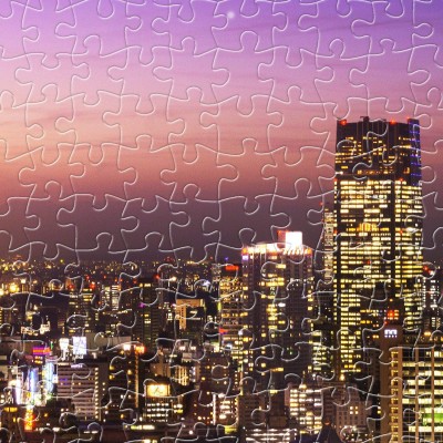 Pintoo-H1769 Plastic Puzzle - Tokyo Tower, Japan
