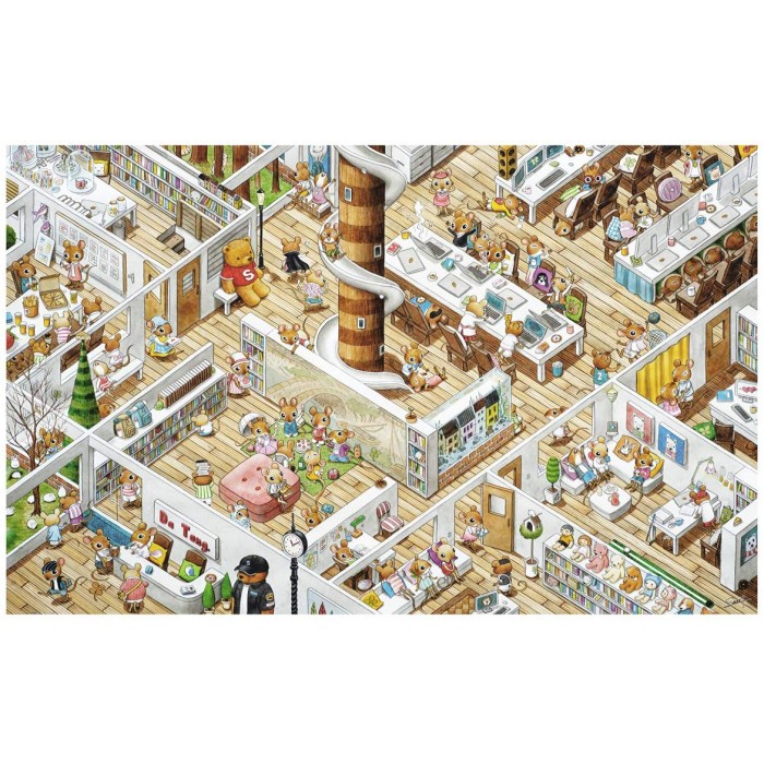 Pintoo-H1777 Plastic Puzzle - Smart - The Office
