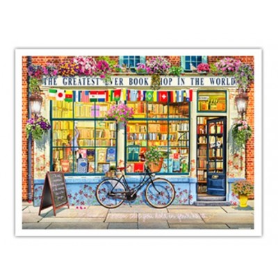 Pintoo-H1994 Plastic Puzzle - Garry Walton - Greatest Bookshop In The World