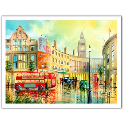 Pintoo-H1996 Plastic Puzzle - Ken Shotwell - Morning in London