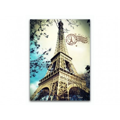 Pintoo-P1101 Plastic Puzzle - Eiffel Tower
