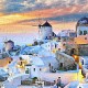 Plastic Puzzle - Beautiful Sunset of Greece