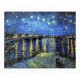 Plastic Puzzle - Vincent Van Gogh - Starry Night Over The Rhone, 1888