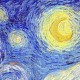 Plastic Puzzle - Vincent Van Gogh - The Starry Night, June 1889