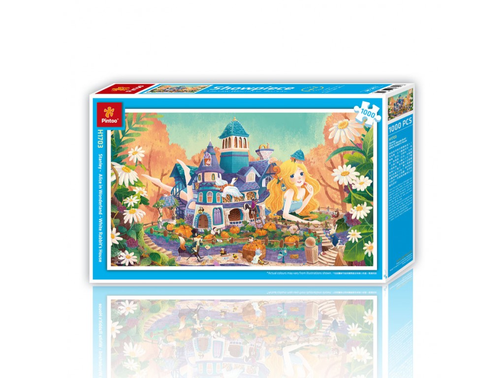 Puzzle Alice in wonderland - map, 1 000 pieces