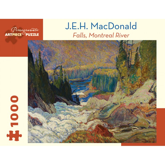 Puzzle Pomegranate-AA1012 J.E.H. MacDonald - Falls, Montreal River, 1920
