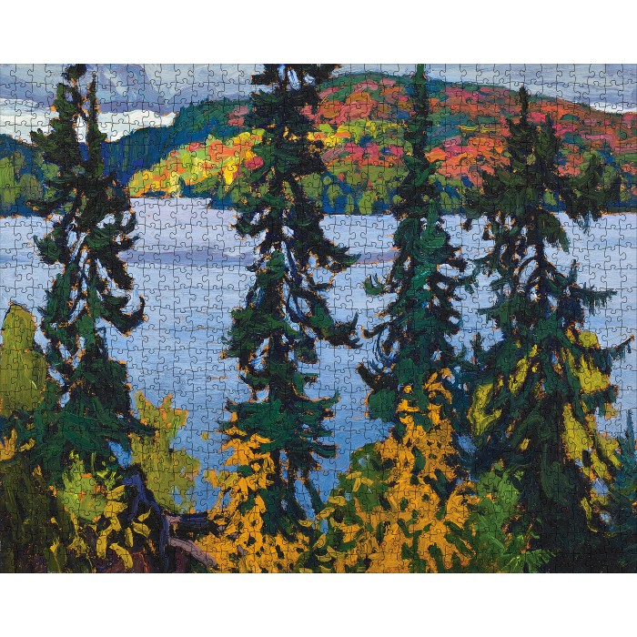 Puzzle Pomegranate-AA1107 Lawren S. Harris - Montreal River