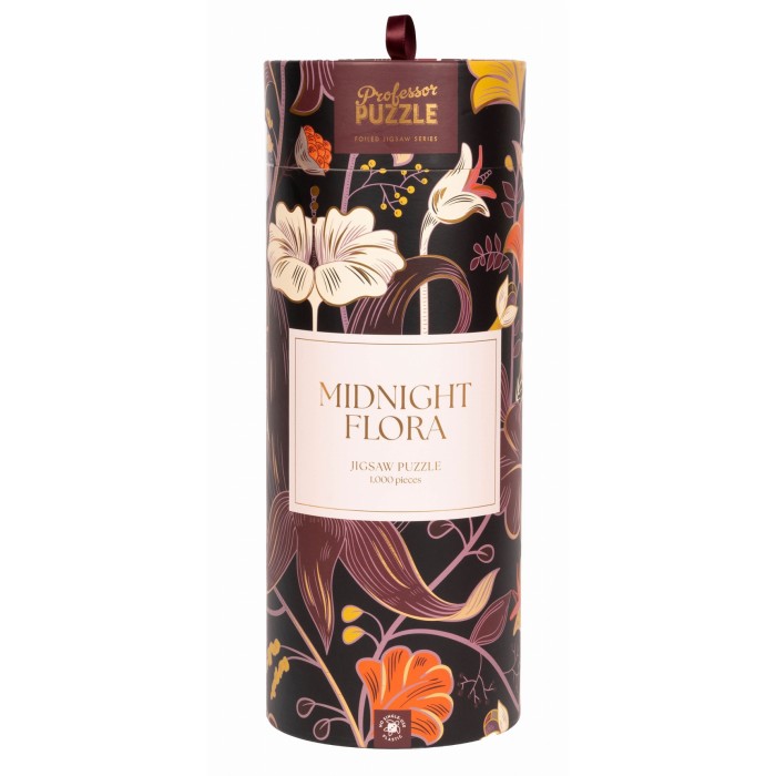 Puzzle Professor-Puzzle-25257 Midnight Flora