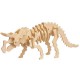 3D Wooden Jigsaw Puzzle - Triceratops