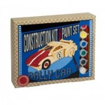   3D Wooden Jigsaw Puzzle with Paint Set - Rally Car