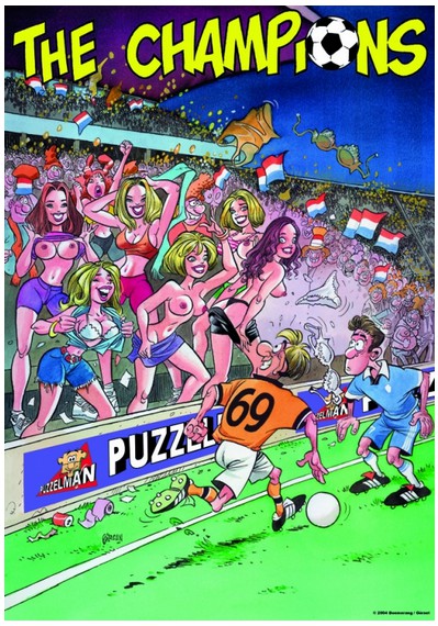 PuzzelMan-003 Jigsaw Puzzle - 1000 Pieces - The Champions : Sexy Fans