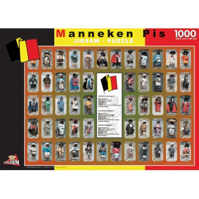 Puzzle PuzzelMan-06094 Belgium: Manneken Pis