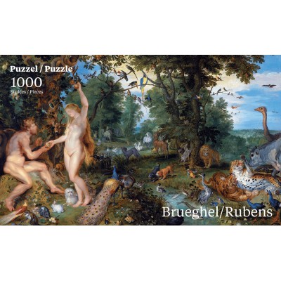 Puzzle PuzzelMan-761 Rubens / Brueghel : Paradise