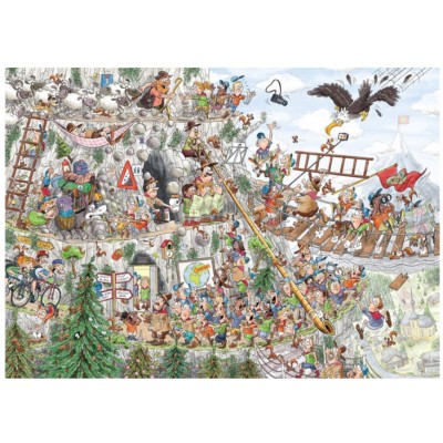 Puzzle Puzzelman-875 Scouts & Squirrels - Into the Mountains