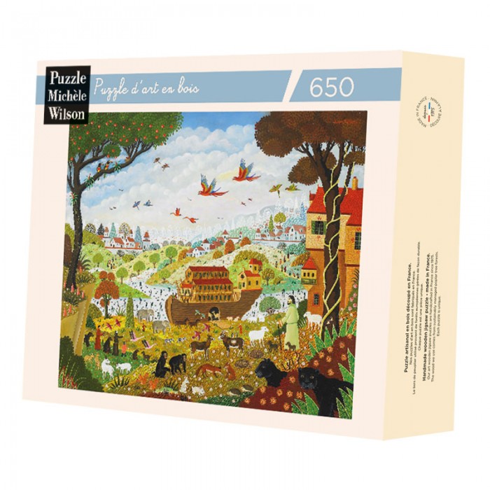  Puzzle-Michele-Wilson-A1054-650 Handgeschnittenes Holzpuzzle - Noahs Arche