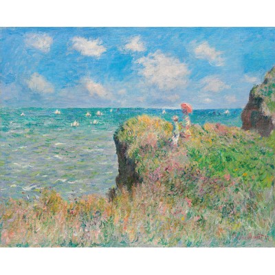 Puzzle-Michele-Wilson-A1175-350 Handgeschnittenes Holzpuzzle - Promenade Sur La Falaise