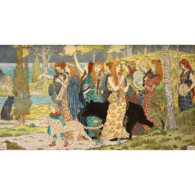 Puzzle-Michele-Wilson-A1282-250 Handgeschnittenes Holzpuzzle - Harmony
