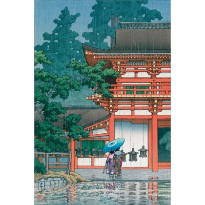 Puzzle-Michele-Wilson-A1284-350 Handgeschnittenes Holzpuzzle - Kasuga Taisha Schrein