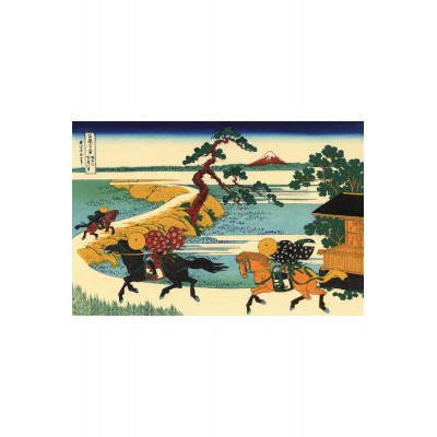 Puzzle-Michele-Wilson-A180-350 Wooden Jigsaw Puzzle - Hokusai