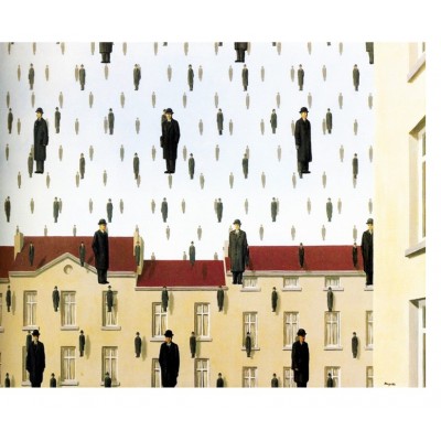 Puzzle Puzzle-Michele-Wilson-A550-80 Magritte - Golconde, 1953