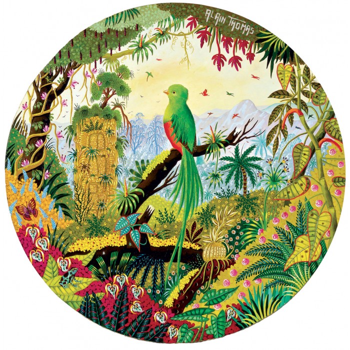 Puzzle-Michele-Wilson-A874-250 Handgeschnittenes Holzpuzzle - Quetzal Resplendissant