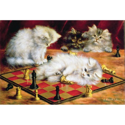 Puzzle-Michele-Wilson-A968-250 Jigsaw Puzzle - 250 Pieces - Art - Wooden - Talboys : Checkmate