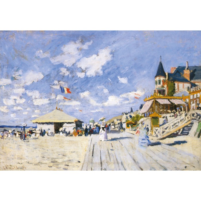  Puzzle-Michele-Wilson-A998-250 Handgeschnittenes Holzpuzzle - Sur Les Planches De Trouville