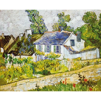 Puzzle-Michele-Wilson-H218-300 Wooden Jigsaw Puzzle - Vincent Van Gogh - Auvers
