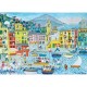 Hand-Cut Wooden Puzzle - Camogli Harbour