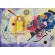 Hand-Cut Wooden Puzzle - Kandinsky - Yellow, Red, Blue