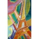 Hand-Cut Wooden Puzzle - Robert Delaunay - Eiffel Tower