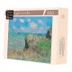 Handgeschnittenes Holzpuzzle - Promenade Sur La Falaise