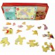 Jigsaw Puzzle - 50 Pieces - Art - Wooden - Michele Wilson : Map of Switzerland