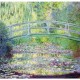 Jigsaw Puzzle - 80 Pieces - Art - Wooden - Monet : The Japanese Bridge