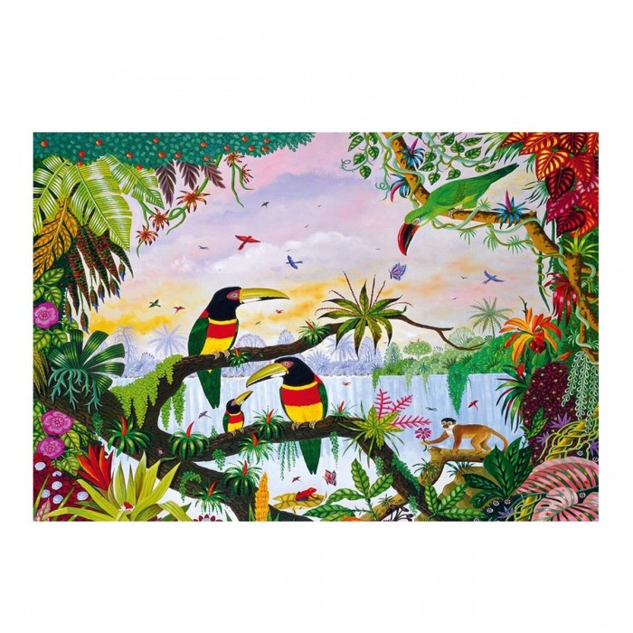 Puzzle-Michele-Wilson-K162-100 Handgeschnittenes Holzpuzzle - Thomas - Dschungel