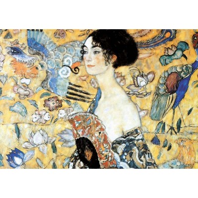 Puzzle-Michele-Wilson-K515-100 Hand-Cut Wooden Puzzle -  Gustav Klimt
