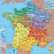Wooden Puzzle - Map of France Regions