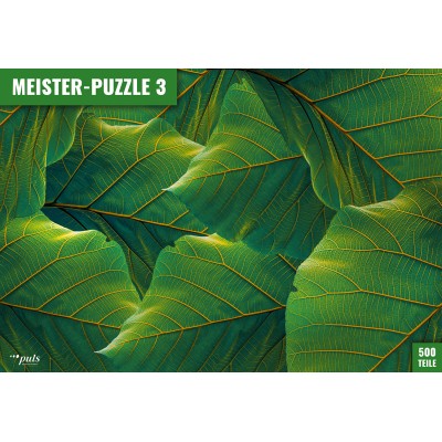 Puls-Entertainment-Puzzle-11144 MEISTER-PUZZLE 3: Leaves