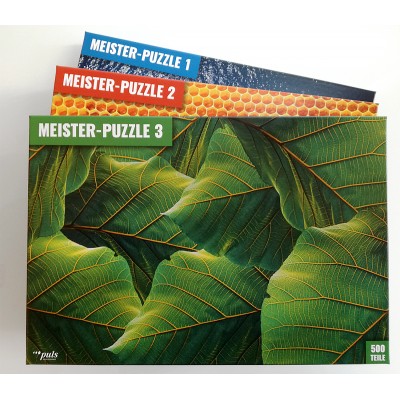 Puls-Entertainment-Puzzle-11144 MEISTER-PUZZLE 3: Leaves