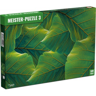 Puls-Entertainment-Puzzle-11144 MEISTER-PUZZLE 3: Leaves