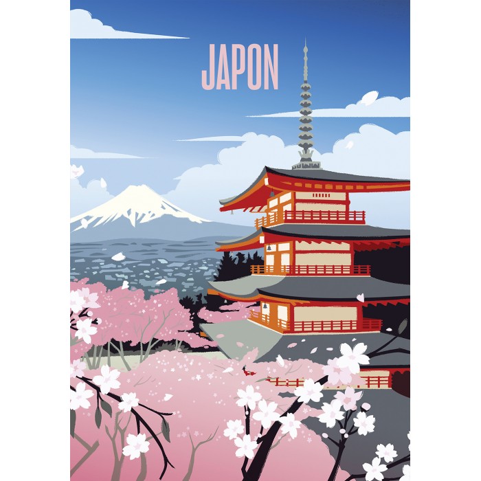 Puzzle  Hachette-Puzzle-0009 Évasion Japon