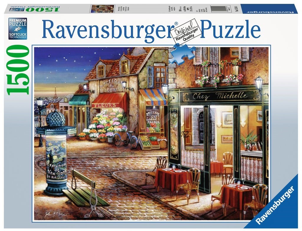 Puzzle A Secret Corner in Paris Ravensburger-16244 1500 pieces