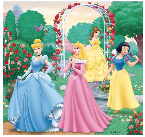 Puzzle Disney Princesses Ravensburger-09411 49 pieces Jigsaw Puzzles ...