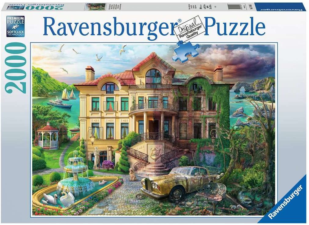 Puzzle Manor House over the Years Ravensburger-17464 2000 pieces Jigsaw ...