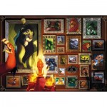Puzzle  Ravensburger-00101 Scar - Collection Disney Villainous