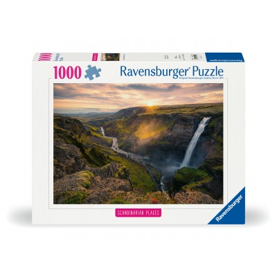 Puzzle Ravensburger-00110 Háifoss - Iceland