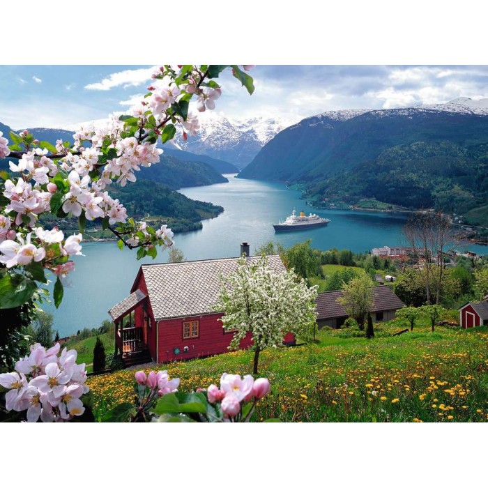 Puzzle Ravensburger-00208 Scandinavian Idyll