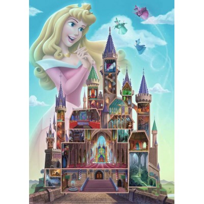 Puzzle Ravensburger-00266 Disney Castles Aurora