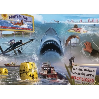 Puzzle Ravensburger-00277 Jaws